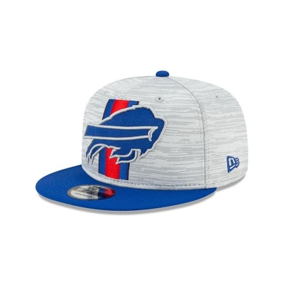 Blue Buffalo Bills Hat - New Era NFL Official NFL Training 9FIFTY Snapback Caps USA6425739